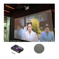 130 140 Inch Ultra Short Throw Ambient Light Rejecting Ultra Thin Frame Projection Screen 50 Inch