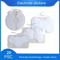 20pcs Self-adhesive Electrode Pad Physiotherapy for Shoulder Waist Massage Acupuncture Therapy Back Massager Healthy Care