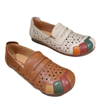 Bruno premi sepatu loafer wanita upper 100% kulit sapi asli ringan empuk & ori size 36-40