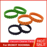 Tires for IROBOT ROOMBA Wheels Series 500, 600,700, 800 and 900,E5,I7+,S9,IROBOT 676,980,698 Anti-Slip irobot roomba accessories