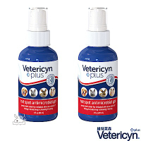 Vetericyn 維特萊森 急性濕疹 三效潔療噴劑 全動物 凝膠 3oz 2罐