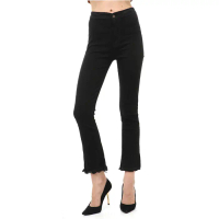 Hamlin Jourel Celana Panjang Wanita Highwaist Jeans Style Cutbray Rawis Staylish Material Denim ORIG