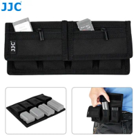 JJC Battery Storage Pouch Camera Battery Case for Canon LP-E6N LP-E6NH LP-E17 AAA 18650 CR2032 Sony NP-FW50 NP-FZ100 NP FW50