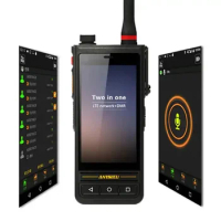 （2023 New）ANYSECU/RUNBO E81 Rugged Waterproof Smartphone DMR+ UHF POC Walkie-Talkie 2500mAh Mobile Phones 4GB+64GB Android Phone