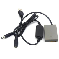 Power Bank 5V USB Cable Adapter + PS-BLN1 BLN-1 Dummy Battery For Olympus Camera OM-D E-M5 II 2 E-M1 PEN E-P5