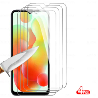 4Pcs Protective Tempered Glass For Xiaomi Redmi 12C 4G Radmi Redmy 12 C C12 Redmi12C 6.71'' 22120RN86G Safety Screen Protector