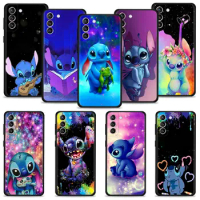 Phone Case For Samsung S23 S22 S21 S20 Ultra FE S10 S9 S8 Plus 4G 5G Capa Coque Fundas Cover Shell Love Color Painting Stitch