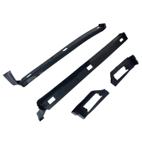 Bộ gioăng fender ô tô bằng ABS, chống biến dạng, lắp đặt nhanh