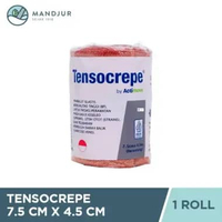 Tensocrepe Perban Elastis 7.5 CM x 4.5 M - Elastic Bandage Perban Kain Cedera Keseleo