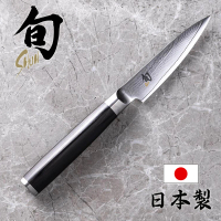 【KAI 貝印】旬 Shun Classic 日本製高碳鋼水果刀9cm DM-0700(水果刀 萬能廚刀 菜刀 三德刀 萬用刀)