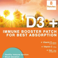 Vitamin D3 Plus Patches. 8 Week Supply