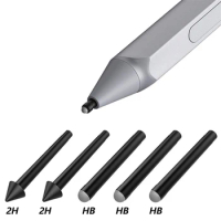 5Pcs Original Pen Tips Stylus Pen Tip HB HB HB 2H 2H Replacement Kit For Microsoft Surface Pro 7/6/5/4/Book/Studio/Go