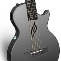 Enya NOVA GO SP1 Electric Guitar Smart Carbon Fiber Acoustic 35 Inch with Pickup, Case, Strap, Cable