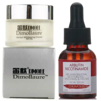 Dimollaure Whitening Face Cream Arbutin Serum Freckle Remove Melasma Pigment Dark Spots Moisturizing Skin Care Cosmetics