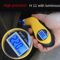 Portable Digital LCD Tyre Tire Air Pressure Gauge Tester Tool Car Safety Tool Handheld Tyre Gauge