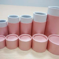 10/20/30/50/100ml Oil Bottles Packaging Box Kraft Paper Packaging Cardboard Tube for Dropper Bottle Round Lipstick Perfume Box