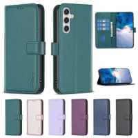 Case Leather Wallet Flip Case on For Samsung Galaxy A55 X Cover 7 A35 A25 A15 5G A05 A05S Coque Fundas A55 Xcover 7 Shell 2024