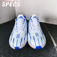 Specs Sepatu Futsal Putih Biru Original LightSped Reborn Unisex Remaja Dewasa Stylish Upper Sintetis
