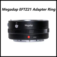 Megadap EFTZ21 Camera Adapter Ring For Canon EF Lens to ZF Mount for Nikon Z5/6/7/8/9/30