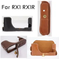 RX1 RX1R Camera Video Bag PU Grip Case for Sony DSC-RX1R DSC-RX1 Cover (incompatible with RX1RII)