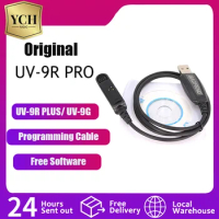 UV-9R Pro Programming Cable for BAOFENG UV-9R Plus BF-9700 BF-A58 UV-XR UV-5R WP GT-3WP UV-5S UV-9R Radio USB Data Cable Disk CD