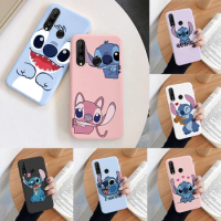 For Huawei P30 Pro P 30 Lite Case Stitch Cartoon Funny Back Cover Soft Silicone Camera Protective Cover Fundas For Huawei P30
