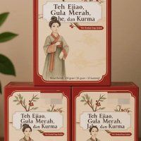 PAKET | Teh Ejiao, Gula Merah, Jahe, dan Kurma Merah Untuk Membantu Melancarkan Haid