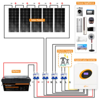 jsdsolar Off Grid Low Frequency Invertor 3KVA Solax Inverters &amp; Converters MPPT Solar Charge Controller UPS Inverter Hybrid 3KW