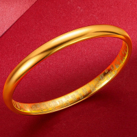 Gelang 8N Mudfish Back Hundred Blessings untuk Wanita, Cincin Polos, Gelang Warisan Gaya Kuno, Gelan