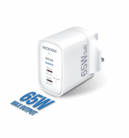 SMARTCube™ Nano 65W USB-C 2輸出 USB-A 1輸出 GaN 掌上遊戲機充電器 Switch, Steamdeck, Asus ROG ally, Lenovo, MSI 白
