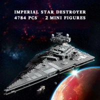 Compatible 75252 Super Great Ultimate Weapon Spacecraft UCS Imperial Star Destroyer Building Blocks Bricks Toy Christmas Gifts