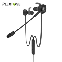 PLEXTONE G30 Gaming Headset For Gamer Stereo With Dual Microphone In-ear Earbuds Bass Wired Earphone For Phone Computer PS4