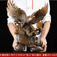 grand exhibition grand plan eagle ornaments Pengcheng Wanli living room office shop opening crafts gifts