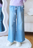 Rodeo Junior Celana Kulot Jeans Anak Perempuan Navy/ Maxi Denim Culottes Navy Girls/ Daisy Picnic Ti