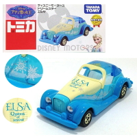 真愛日本 15051300003 TOMY車-愛莎公主 迪士尼 冰雪奇緣 Frozen 玩具 小車 正品 限量 預購