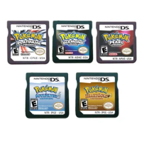 NDS Pokemon Combined Card 3DS Combined Card DS Black and White 2 Gold and Silver Cassette DS Pokemon Game Card