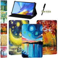 Tablet Case for HuaweiHonor V6/ Enjoy Tablet 2 10.1/MatePad(10.4/10.8)/MatePad Pro 10.8/MatePad T8 - Paint Leather Cover Case