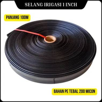 Selang Drip Irigasi Lubang Pipa 1 Inch Panjang 100 Meter Selang Pertanian