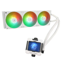 Thermalright 利民 Frozen Warframe 360 White ARGB 寒冰裝甲 LCD一體式水冷散熱器