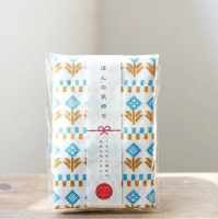 [日本製] BISQUE /青森縣 津輕 /KOGIN系列 紗抹布 (花朵/栗色)