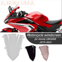 Motorcycle Windscreen Windshield Wind Deflector for Honda CBR500R 2019 2020 2021 2022 CBR 500 R CBR500 R Front Shield Screen