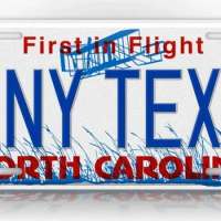 Custom License Custom Custom North Carolina First in Flight License Plate Any Text Personalized NC Metal Auto Tag