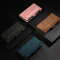 Zipper Wallet Phone Cover For Samsung Galaxy S23 S22 S21 S20 A73 A54 A53 M42 M31 M14 M54 A12 A04 A13 Note20 Flip Case Phone Case