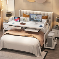 跨床桌 跨床桌可移動床上電腦懶人桌子家用臥室書桌簡約學習寫字桌辦公桌【CM12087】