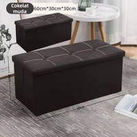 SKY - storage box kursi penyimpanan/box penyimpanan/kotak penyimpanan multifungsi/Kursi Lipat Tempat