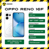 OPPO RENO 16F 5G RAM 8/128GB GARANSI RESMI OPPO RAM 8/128GB