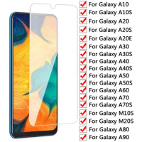 9D Tempered Glass For Samsung Galaxy A90 A80 A70 A60 A50 A40 A30 A20 A10 Screen Protector on Samsung A10S A20E M10S M20S glass