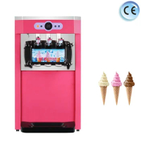 Yogurt Soft Ice Cream Machine Stainless Steel Ice Cream Maker Desktop Ice Cream Vending Machine Commercial