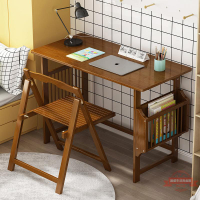 家用小戶型書桌椅子現代簡約楠竹兒童學習桌臥室寫字臺電腦桌實木