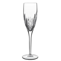 【Luigi Bormioli】義大利無鉛水晶雕刻香檳杯 200ml 1入(香檳杯 氣泡酒杯 笛型杯 無鉛水晶玻璃)